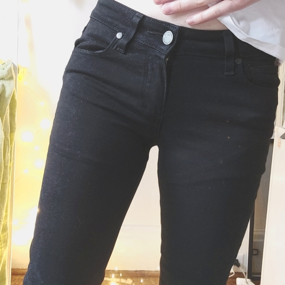 Paige black jeans size 24 - Picture 8 of 12
